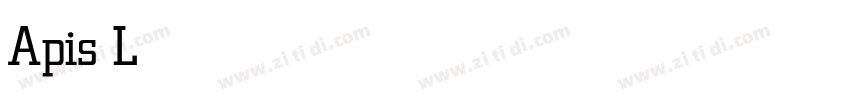 Apis Light字体转换